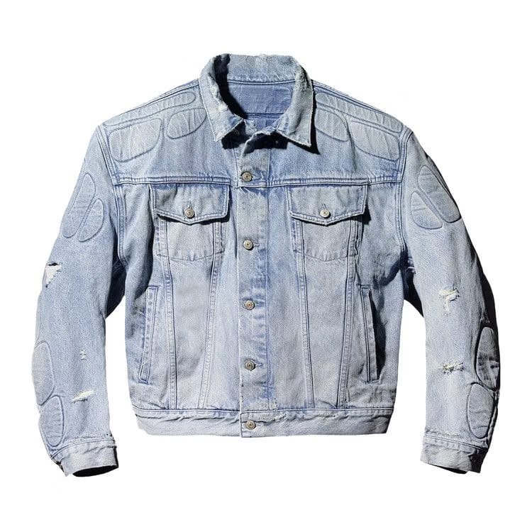 Yeezy Gap Engineered by Balenciaga Padded Denim Jacket Blue