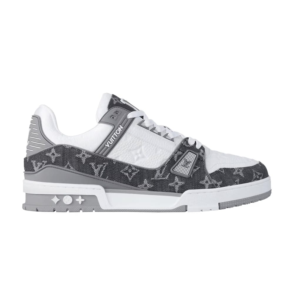 Louis Vuitton Trainer Monogram Denim - Grey