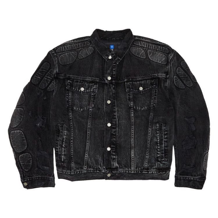 Yeezy Gap Engineered by Balenciaga Padded Denim Jacket Grey Wash