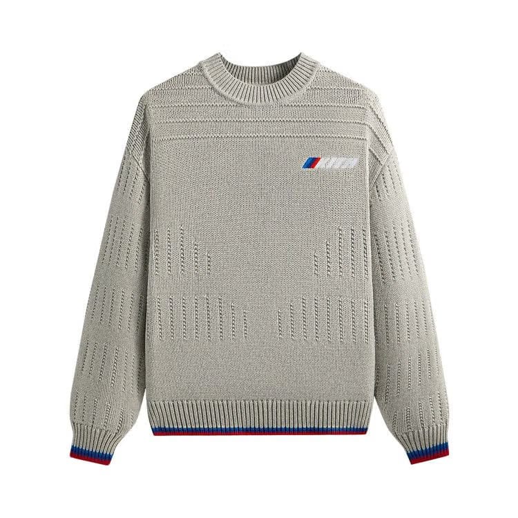Kith x BMW Sven Crewneck Sweater Light Heather Grey