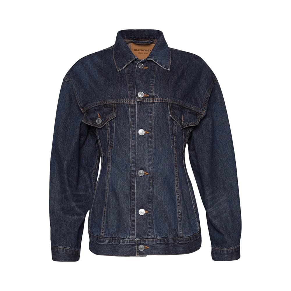 Balenciaga Hourglass Jacket Dark Indigo/Madder