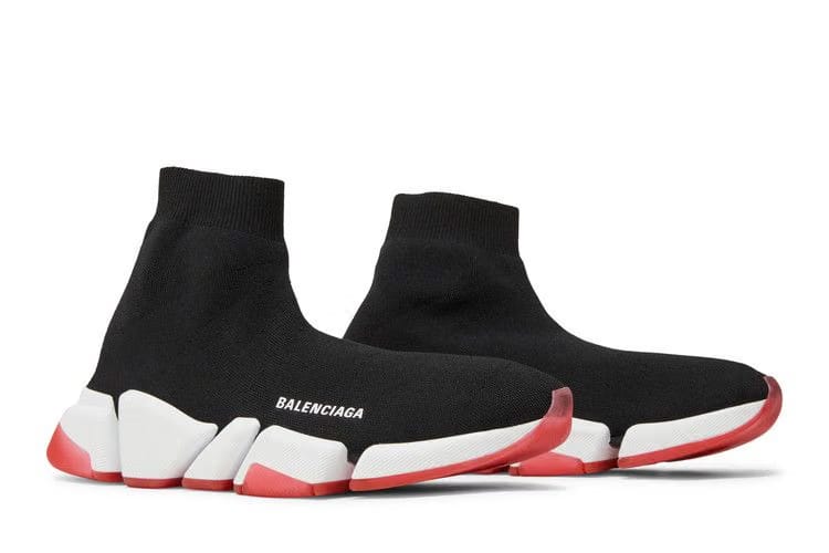 Balenciaga Speed 2.0 Sneaker Black Red
