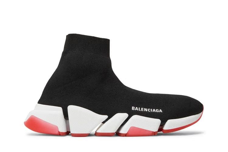 Balenciaga Speed 2.0 Sneaker Black Red