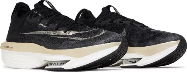 Nike Air Zoom Alphafly Next% 2 Black Metallic Gold Grain