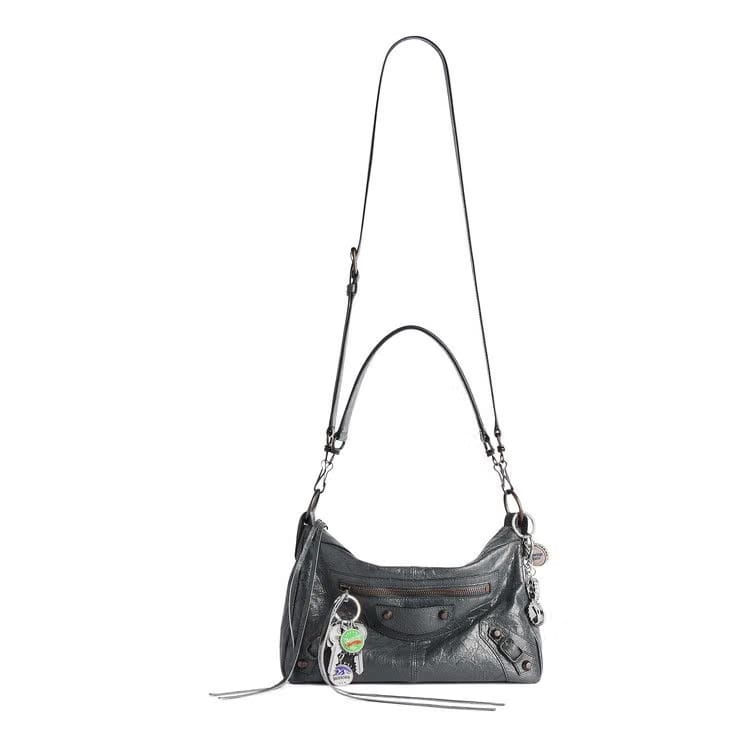 Balenciaga Le City Moto Small Volcanic Rock