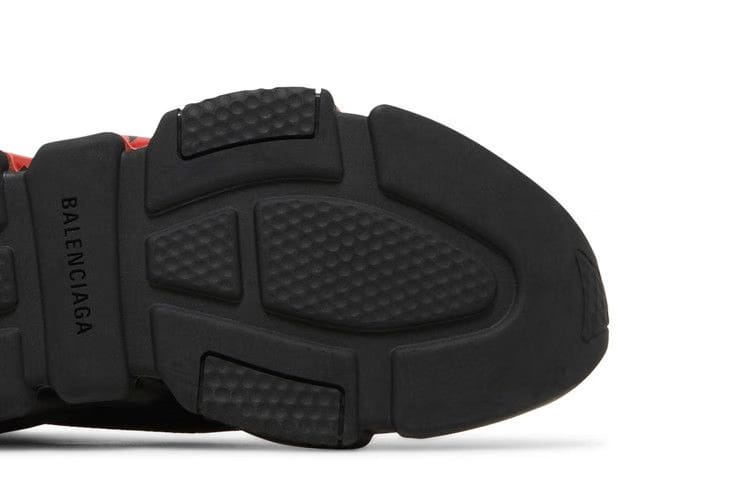 Balenciaga Speed Sneaker Midsole Graffiti - Black Red