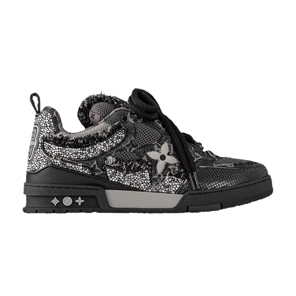 Louis Vuitton Skate Sneaker Black Swarovski Monogram