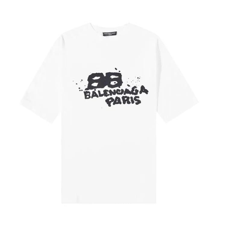 Balenciaga Medium Fit T-Shirt White