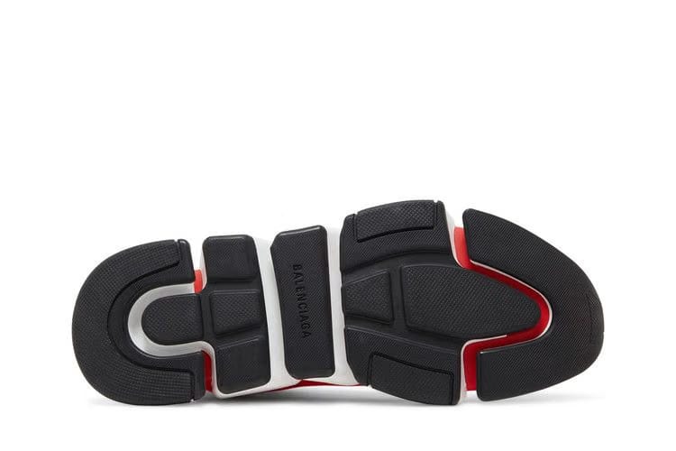 Balenciaga Speed 2.0 Sneaker All Over Logo - Intense Red