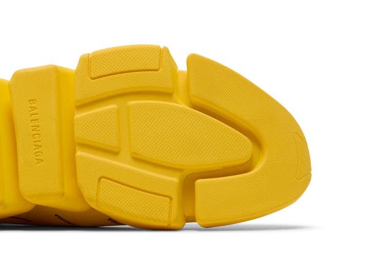 Balenciaga Speed 2.0 Sneaker Allover Logo - Yellow