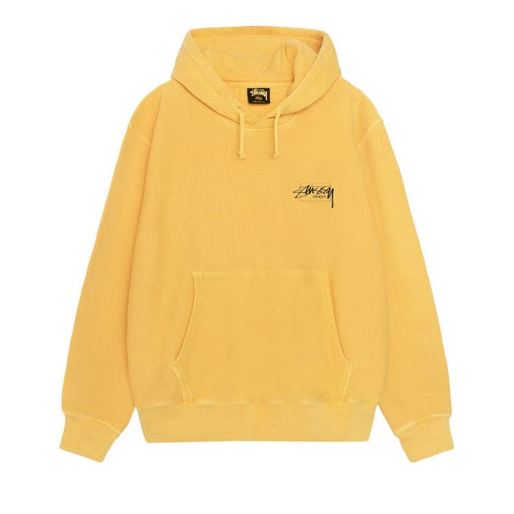 Stussy Modern Age Hoodie Pigment Dyed Yellow