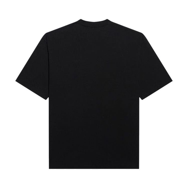 Balenciaga Mens BB Pixel Medium Fit T-Shirt Black