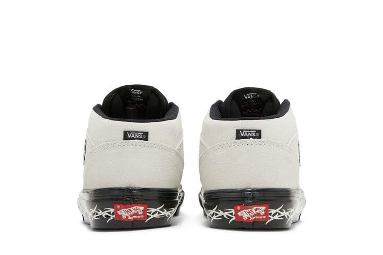 Supreme x Vans Half Cab Barbed Wire - White