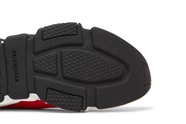 Balenciaga Speed Sneaker Midsole Graffiti - Red