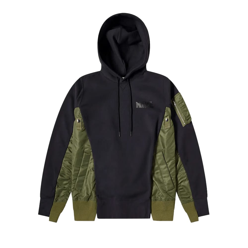 Nike x Sacai Hoodie Pitch Blue