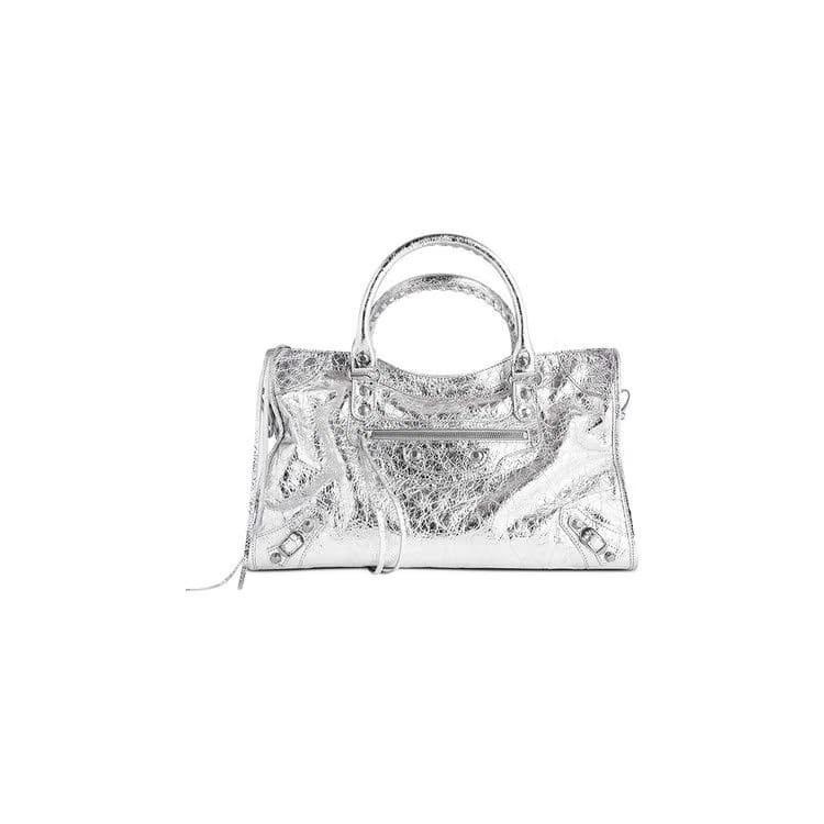 Balenciaga Le City Bag Silver