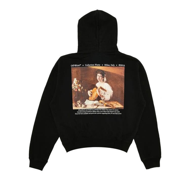 Off-White Caravaggio Over Hoodie Black/Multicolor