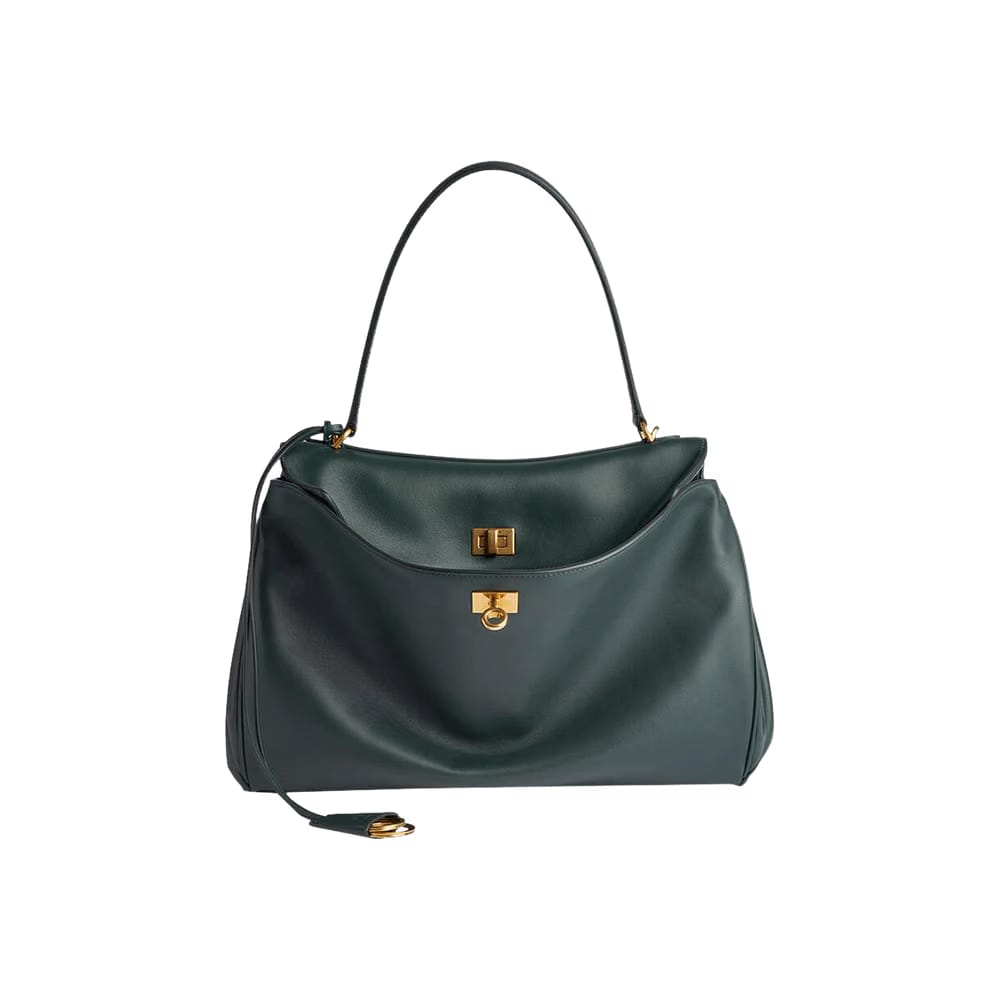 Balenciaga Rodeo Top Handle Bag Pine Green