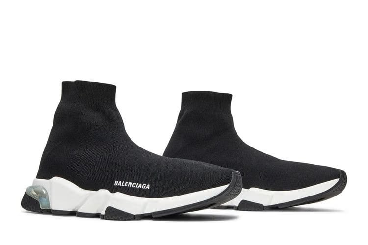 Balenciaga Speed Sneaker Clearsole - Black White