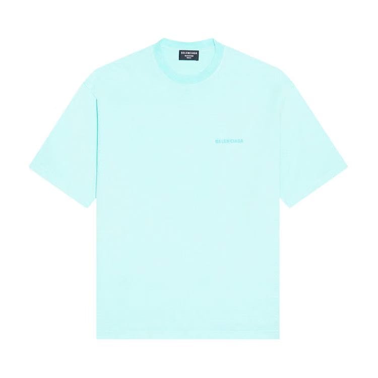 Balenciaga Medium Fit T-Shirt Mint