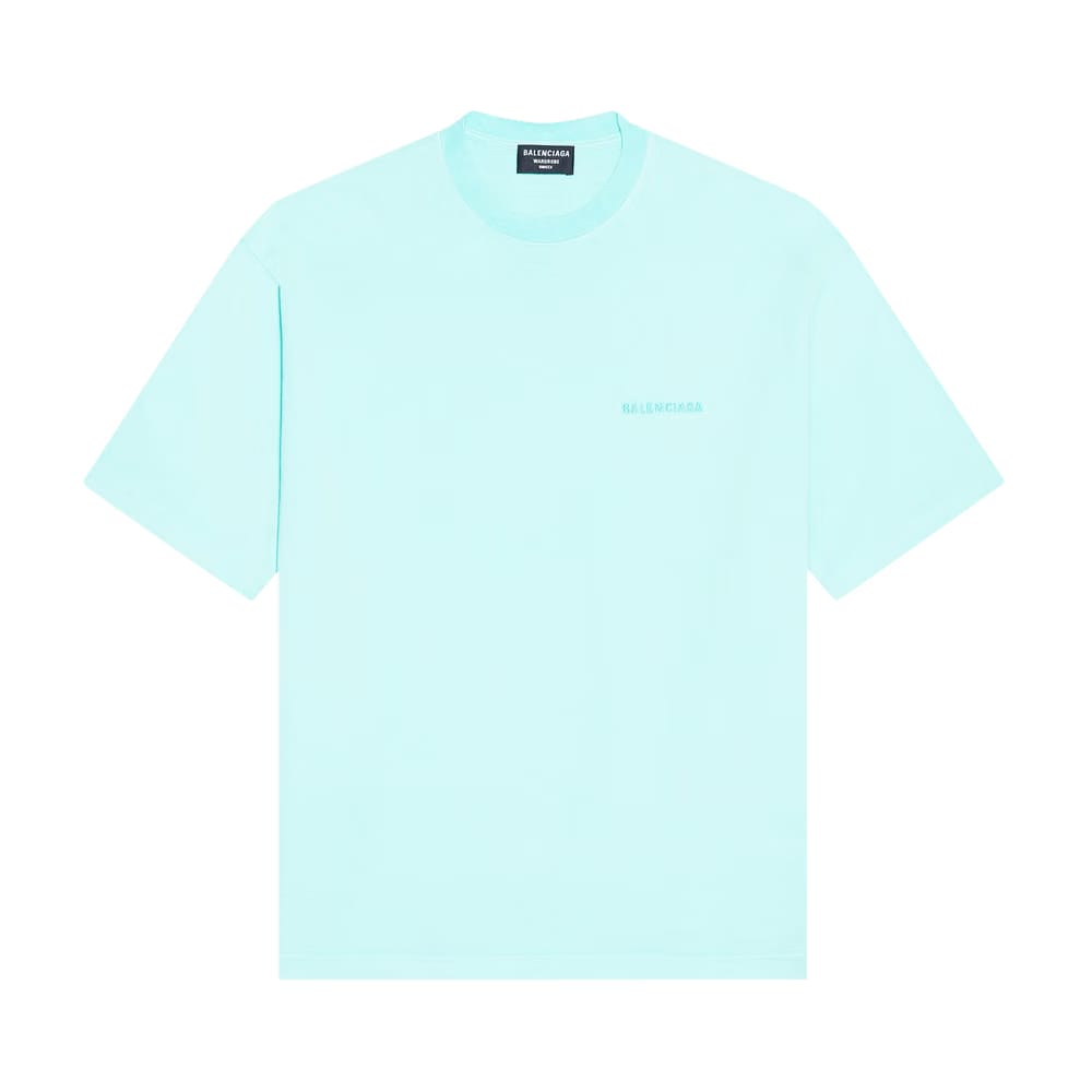 Balenciaga Medium Fit T-Shirt Mint