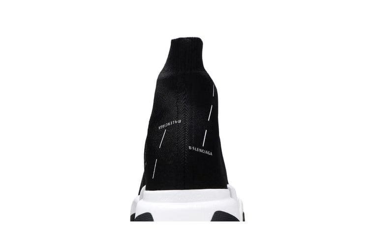 Balenciaga Speed 2.0 Black White Logo