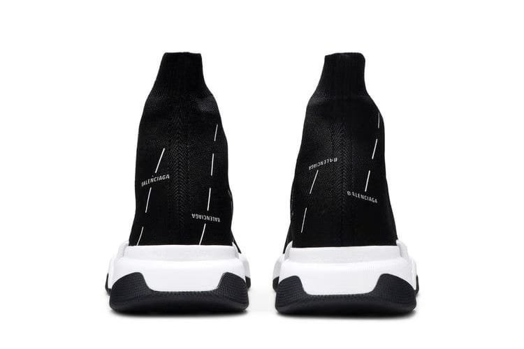 Balenciaga Speed 2.0 Black White Logo