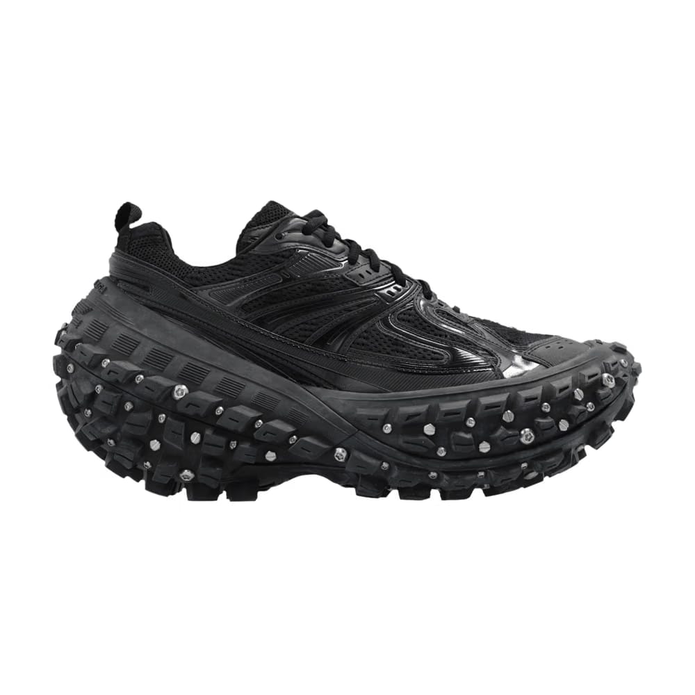 Balenciaga Defender Sneaker Worn-Out - Black