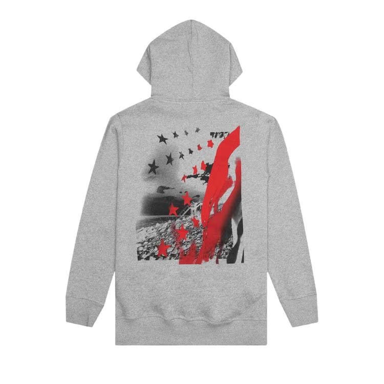 1017 ALYX 9SM Graphic Hoodie Grey Melange