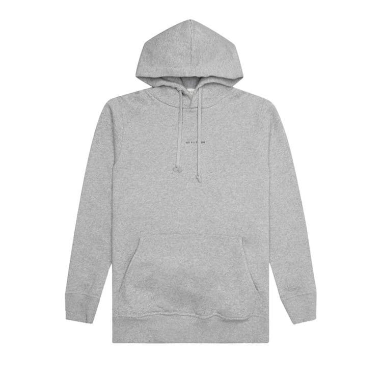 1017 ALYX 9SM Graphic Hoodie Grey Melange