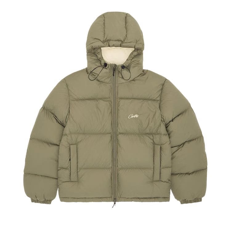 Corteiz Bolo Down Jacket Olive