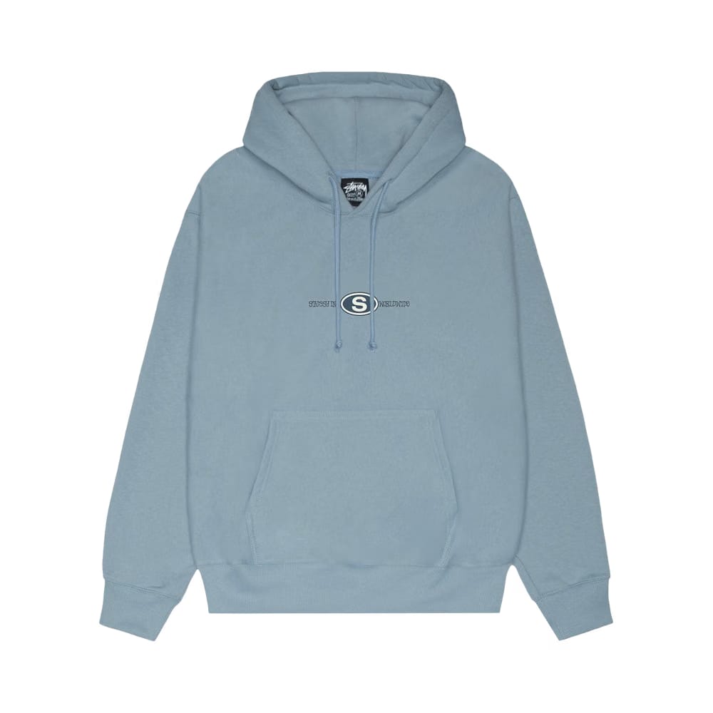 Stussy Worldwide Dot Hoodie Slate