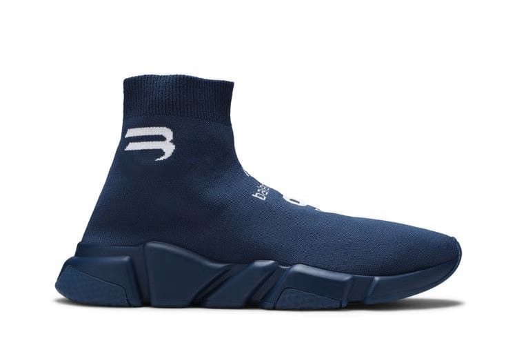 Balenciaga Speed Sneaker Navy Blue