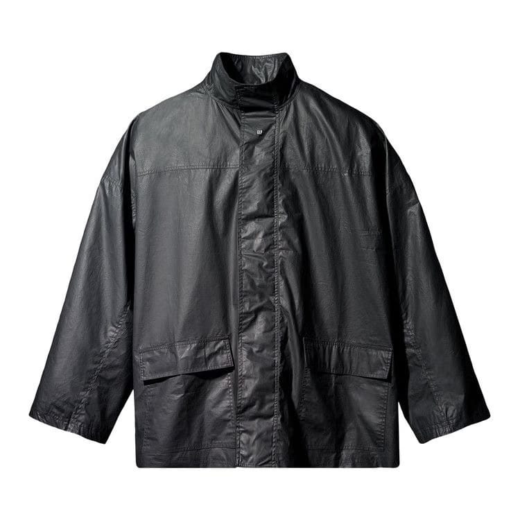 Yeezy Gap Engineered by Balenciaga Coated Cotton Light Parka Black