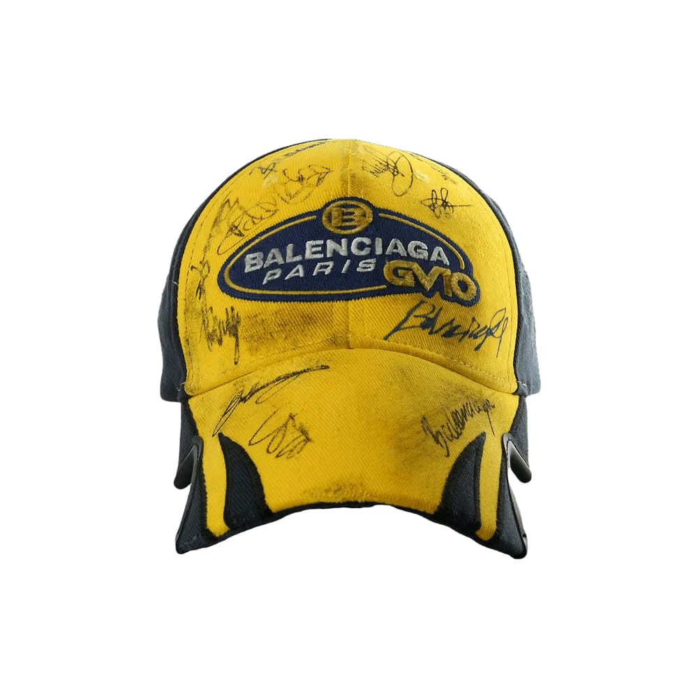 Balenciaga Scribble Cap Yellow/Blue
