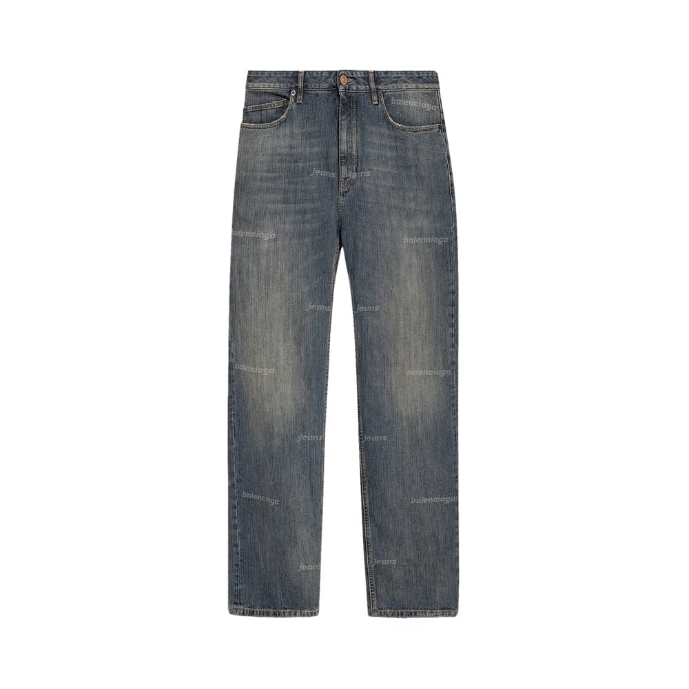 Balenciaga Pants Blue Light Ring