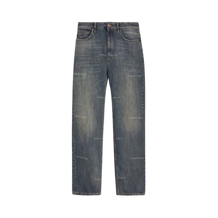 Balenciaga Pants Blue Light Ring