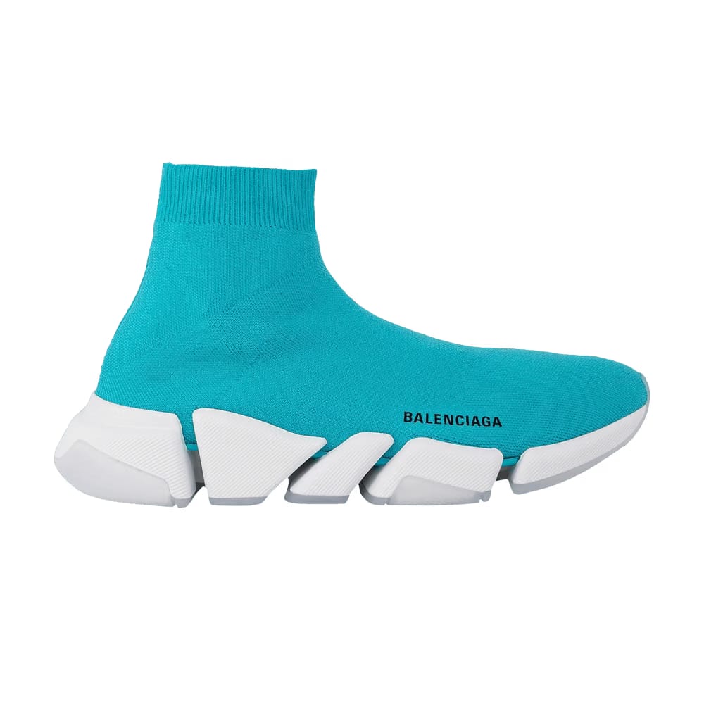 Balenciaga Speed 2.0 Sneaker Blue Transparent
