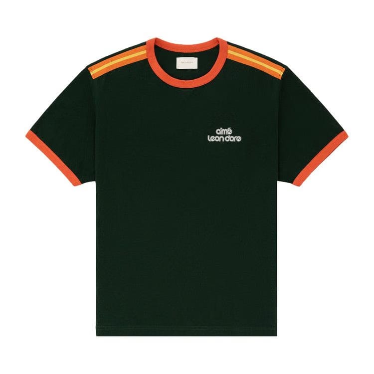Aimé Leon Dore Retro Ringer T-Shirt Pine