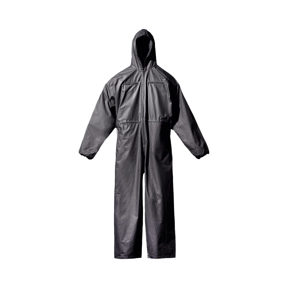 Yeezy Gap Engineered by Balenciaga Coated Cotton Overall Black