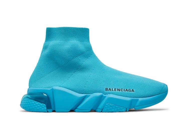 Balenciaga Wmns Speed Sneaker 'Clear Sole - Light Blue'