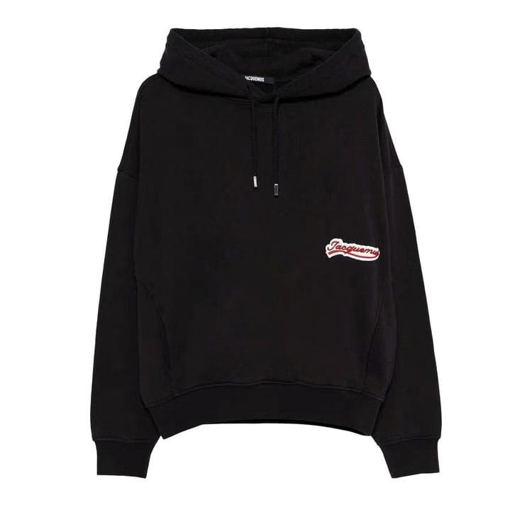Jacquemus Le Hoodie Gio Varsity Patch Navy