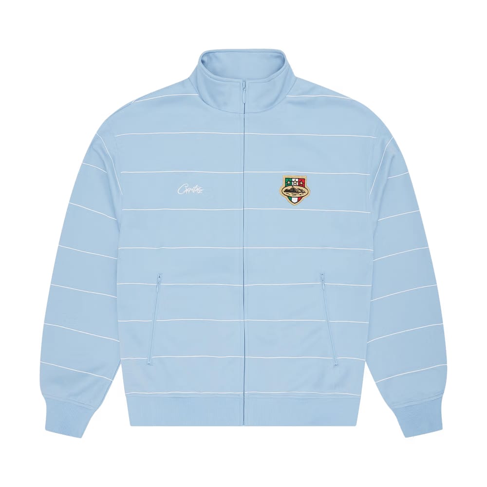 Corteiz Italia Track Jacket Baby Blue