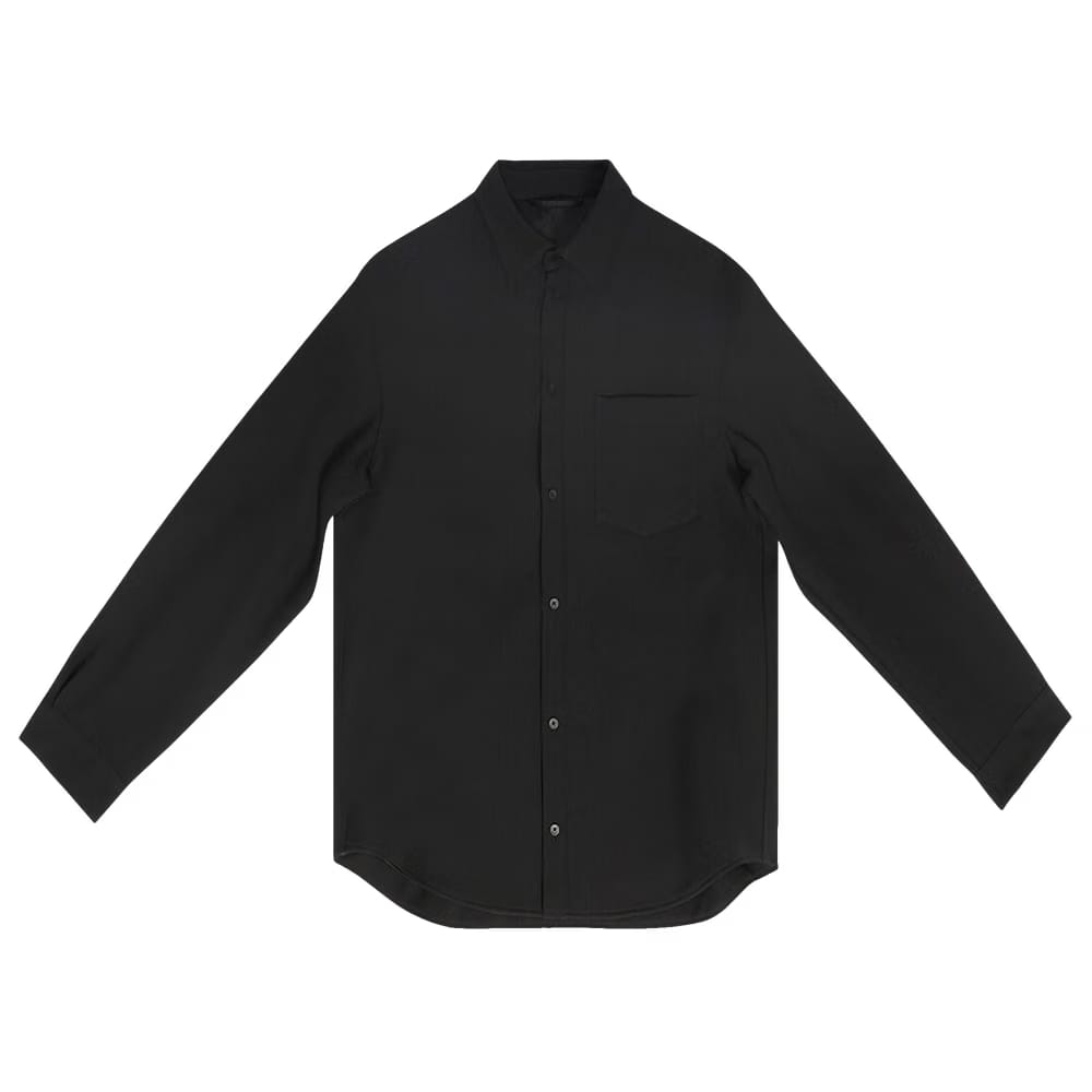 Balenciaga Shirt Jacket Black