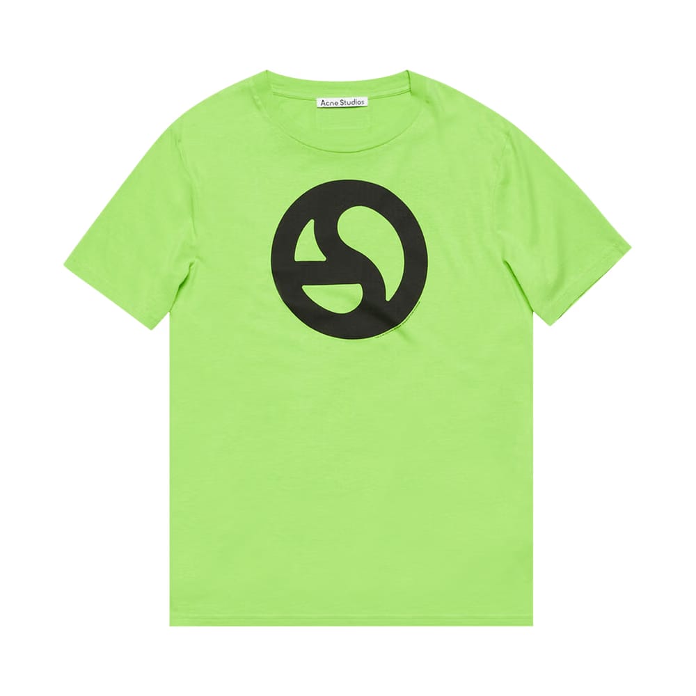 Acne Studios Printed T-Shirt Sharp Green