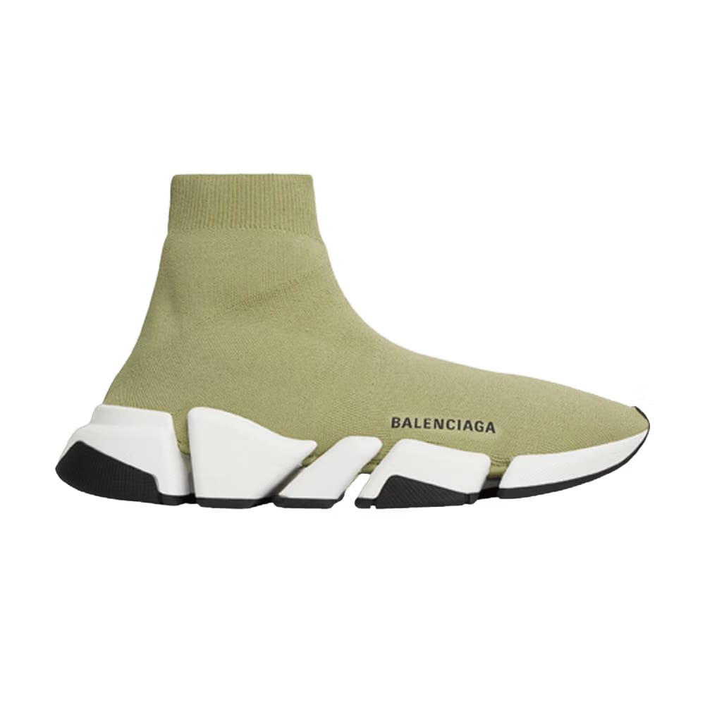 Balenciaga Speed 2.0 Recycled Knit Green (Women's)