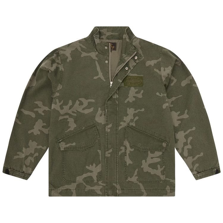 Corteiz Guerillaz Jacket Green Camo
