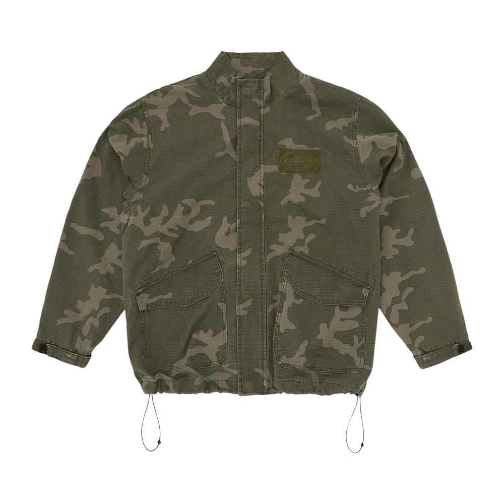 Corteiz Guerillaz Jacket Green Camo
