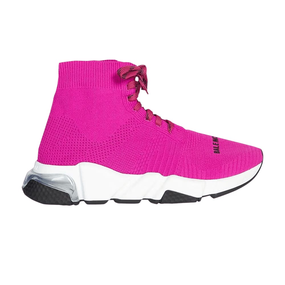 Balenciaga Wmns Speed Lace Up Sneaker 'Magenta'