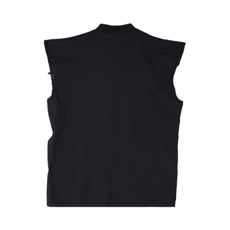 Balenciaga Sleeveless T-Shirt Faded Black/White